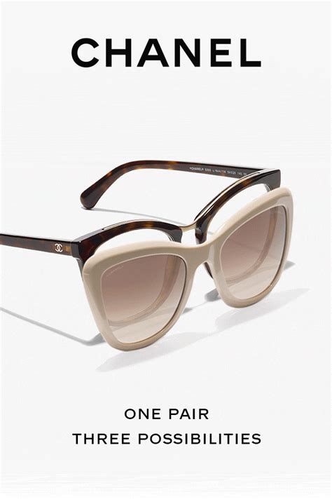 occhiali clip on chanel|Chanel sunglasses new collection.